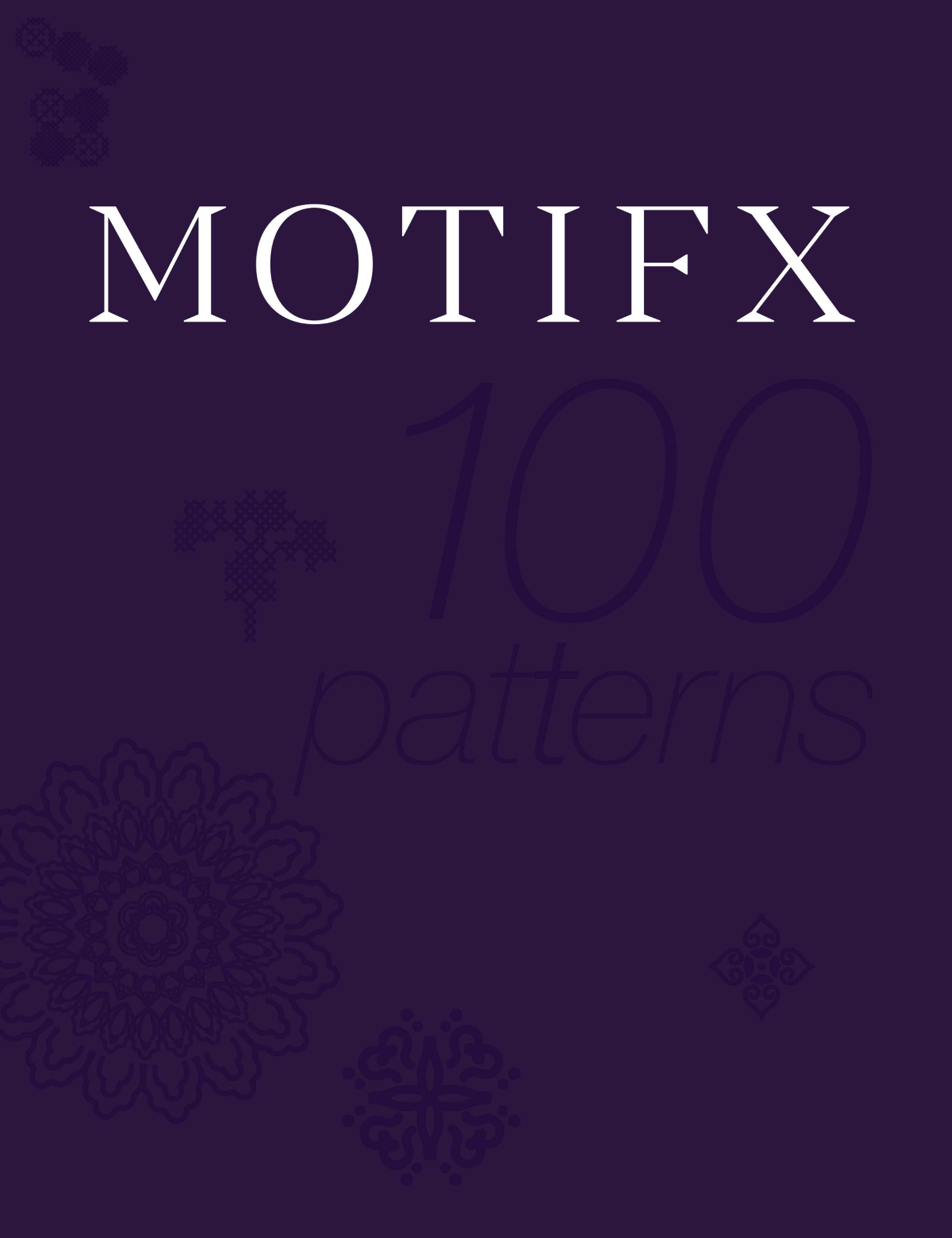 Motifx Pattern Book Cover